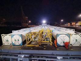 项目业务第22船圆满完成